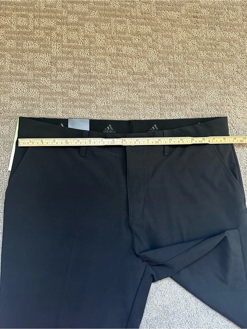 Adidas Ultimate365 Golf Shorts Black 36” 8.5” Inseam Primegreen Stretch NWT